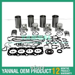 Overhaul Rebuild Kit Piston Gasket Bearing For Toyota 1KZ Engine Part