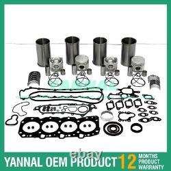 Overhaul Rebuild Kit Piston Gasket Bearing For Toyota 1KZ Engine Part