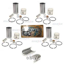 Overhaul Rebuild kit For Mitsubishi Fuso Canter 4D34 4D34T Engine 3.9L WithGasket