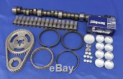SBC Chevy 350 5.7L 87-95 TBI Stage 3 Master Engine Rebuild Kit H345DCP Pistons