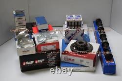 STAGE-2 MASTER Engine Kit Ford 289 302 1963-82 withCam+HYPER Flat Top Pistons+Ring