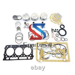 STD D902 Engine Piston Rebuild Kit for Kubota RTV900 900G 900G9 900R 900T