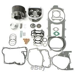 Scooter 150cc GY6 Engine Rebuild Cylinder Head Kit Chinese Scooter 57mm Bore US