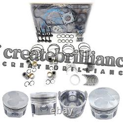 V1505 Engine Overhaul Rebuild Kit (No cylinder liner) for Kubota V1505T V1505BH