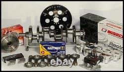 383 Stroker Assembly Scat Manivelle 5.7 Tiges Wiseco +4cc Dome 030 Pistons 2pc Rms