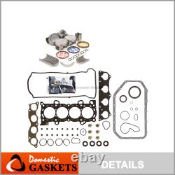 Ajustement 02-06 Honda Cr-v 2.4l Dohc Full Gasket Pistons&bearings&ring Set K24a1