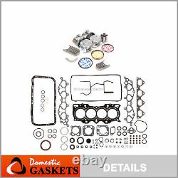 Ajustement 99-01 Honda Cr-v 2.0l Dohc Full Gasket Pistons&bearings&rings Set B20z2