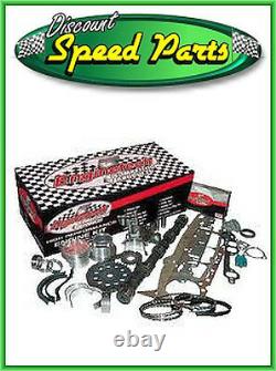 Chevy Stage 1 383 Sbc Stroker Engine Kit W Hypereutectic Flat Top Pistons & Cam