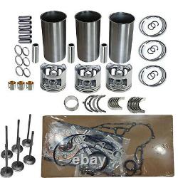 D1102 Kit De Remise En État Du Moteur Pour Kubota L2050dt L235dt L2350 L235f Tracteur