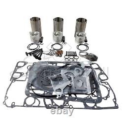 D1703 Kit De Reconstruction Moteur Pour Bobcat 325c Kubota L3240dt L3300dt L3400dt L3410dt