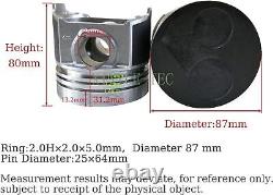 Ensemble de reconstruction du moteur Kubota V2403 IDI adapté pour la pelle chargeuse sur chenilles Bobcat