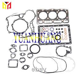 Ensemble de reconstruction moteur D1005 Kit vilebrequin 1x bielle soupape pour tracteur KUBOTA