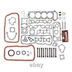 Ensemble de reconstruction moteur de révision pour Nissan D21 Pickup 2.4L SOHC KA24E 90-97