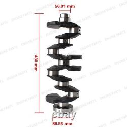 Ensemble de révision de la reconstruction du moteur N20 2.0 avec vilebrequin / bielles / jeu de pistons pour BMW