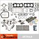 Fit 01-04 Nissan Pathfinder Infiniti Qx4 3.5l Master Engine Rebuild Kit Vq35de