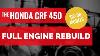 Honda 450 Crf Fin Bas Reconstruire La Pleine Réusinage Du Moteur Chapitre 1 De 8