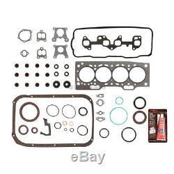 Kit De Reconstruction De Moteur Fit 87-94 Toyota Tercel 1.5l Sohc 3e 3ee 12v