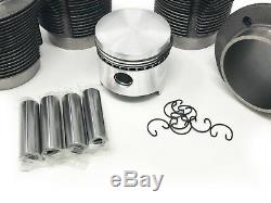 Kit De Reconstruction De Moteur Vw Beetle 1641cc 87 Têtes De Pistons Joints Joints De Tige Tubes De Poussette Buggy