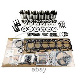 Kit De Reconstruction Moteur 6d95l Pour Grue Moteur Komatsu Avec Turbocompresseur