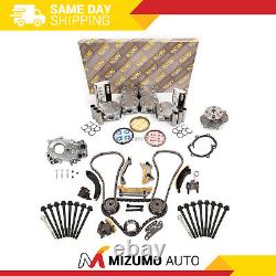 Kit De Remise En État Du Moteur Arrière 2007 Suzuki Xl-7 Saturn Aura 3.6l Dohc N36a