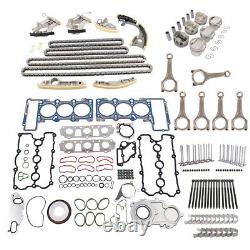 Kit de chaîne de distribution de reconstruction du moteur adapté pour Audi A4 A5 S4 A6 Q5 Q7 3.0 TFSI CGW CAJ CGX