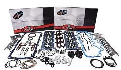 Kit de reconditionnement moteur avec segments chromés pour Dodge Cummins 5.9L/359 L6 de 03-09