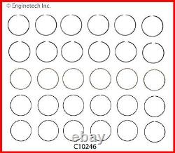 Kit de reconditionnement moteur avec segments chromés pour Dodge Cummins 5.9L/359 L6 de 03-09