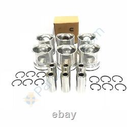 Kit de reconstruction authentique / Kit de révision pour Cummins 6bt 5.9L 12v - Piston/segment/joint