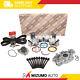 Kit De Reconstruction De Moteur De Révision Adapté à Honda Civic Del Sol D16y5 D16y7 D16y8 De 96 à 00