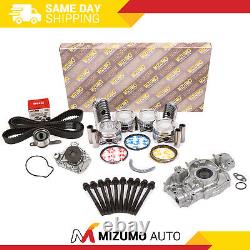 Kit de reconstruction de moteur de révision adapté à Honda Civic Del Sol D16Y5 D16Y7 D16Y8 de 96 à 00