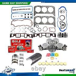 Kit de reconstruction du moteur DNJ EK3129 pour Chevrolet GMC Astro Blazer 96-06 4.3L OHV 12v