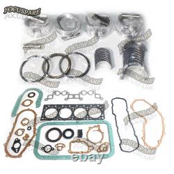 Kit de reconstruction du moteur (STD ou +0,50 mm) pour chariot élévateur Nissan K25 à essence/GPL