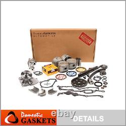 Kit de reconstruction du moteur complet convient à Nissan D21 Pickup 2.4L SOHC KA24E de 90 à 97.