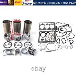 Kit de révision complète du moteur pour Kubota D722 D722EBH D722E Pièce de pelle DHL