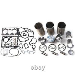 Kit de révision complète du moteur pour Kubota D722 D722EBH D722E Pièce de pelle DHL