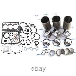 Kit de révision complète du moteur pour Kubota D722 D722EBH D722E Pièce de pelle DHL