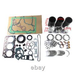 Kit de révision de moteur 3D95 3D95S 3D95S-W-1 pour la excavatrice Komatsu PC50UU-1