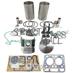 Kit de révision de moteur Z751 pour moteur Kubota Z751 Diamètre de piston 76mm