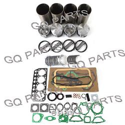 Kit de révision moteur avec joint de culasse et coussinet de piston K4D pour MitsubisKhi