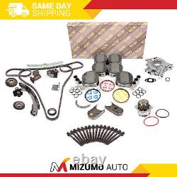 Kit de révision moteur complet pour Nissan Altima Maxima Quest 3.5L VQ35DE 04-06