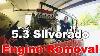 Ls 5 3 Silverado Enlèvement Moteur Et Reconstruire Surprise Pour 500 Hp Venir