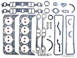 Master Rebuild Kit 86-92 Chevrolet Sbc 350 5.7l Avec Scène-4 Cam & Flat Pistons