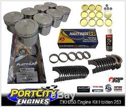 Moteur Rebuild Kit Holden V8 253 Red Kingswood Ht Hg Hq Hj Hx Hz Wb Ekh253