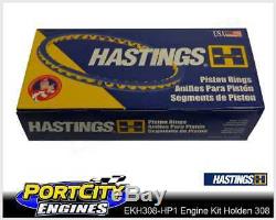 Moteur V8 Rebuild Kit Holden Commodore 308 Bleu Noir Vb VC Vh Vk Hp1 Series