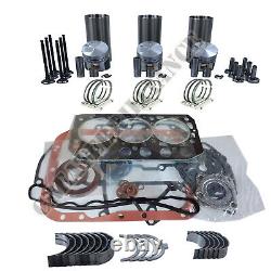 Nouvelle Trousse De Remise En État Du Moteur D750 Pour Kubota B7100 B7100hst-dt B5200d B5200e