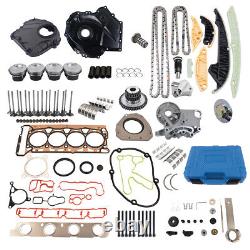 Pour Audi VW A4 Jetta GTI 2.0 T CCTA CAE Pistons 23mm Timing Engine Rebuild Kit