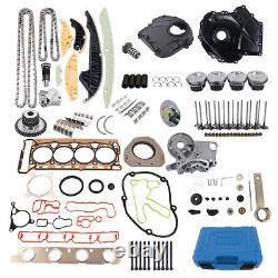 Pour Audi VW A4 Jetta GTI 2.0 T CCTA CAE Pistons 23mm Timing Engine Rebuild Kit