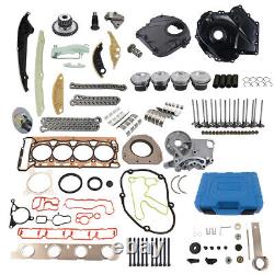 Pour Audi VW A4 Jetta GTI 2.0 T CCTA CAE Pistons 23mm Timing Engine Rebuild Kit