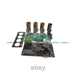 Pour Cummins 4BT3.9 Pour Case 570LXT 580K 580L Chargeuse Kit de révision du moteur Reconstruire