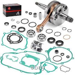 Pour Kawasaki Kx 85 2001-05 Kit de Reconstruction du Moteur Ensemble Vilebrequin Kit Piston Joints d'étanchéité